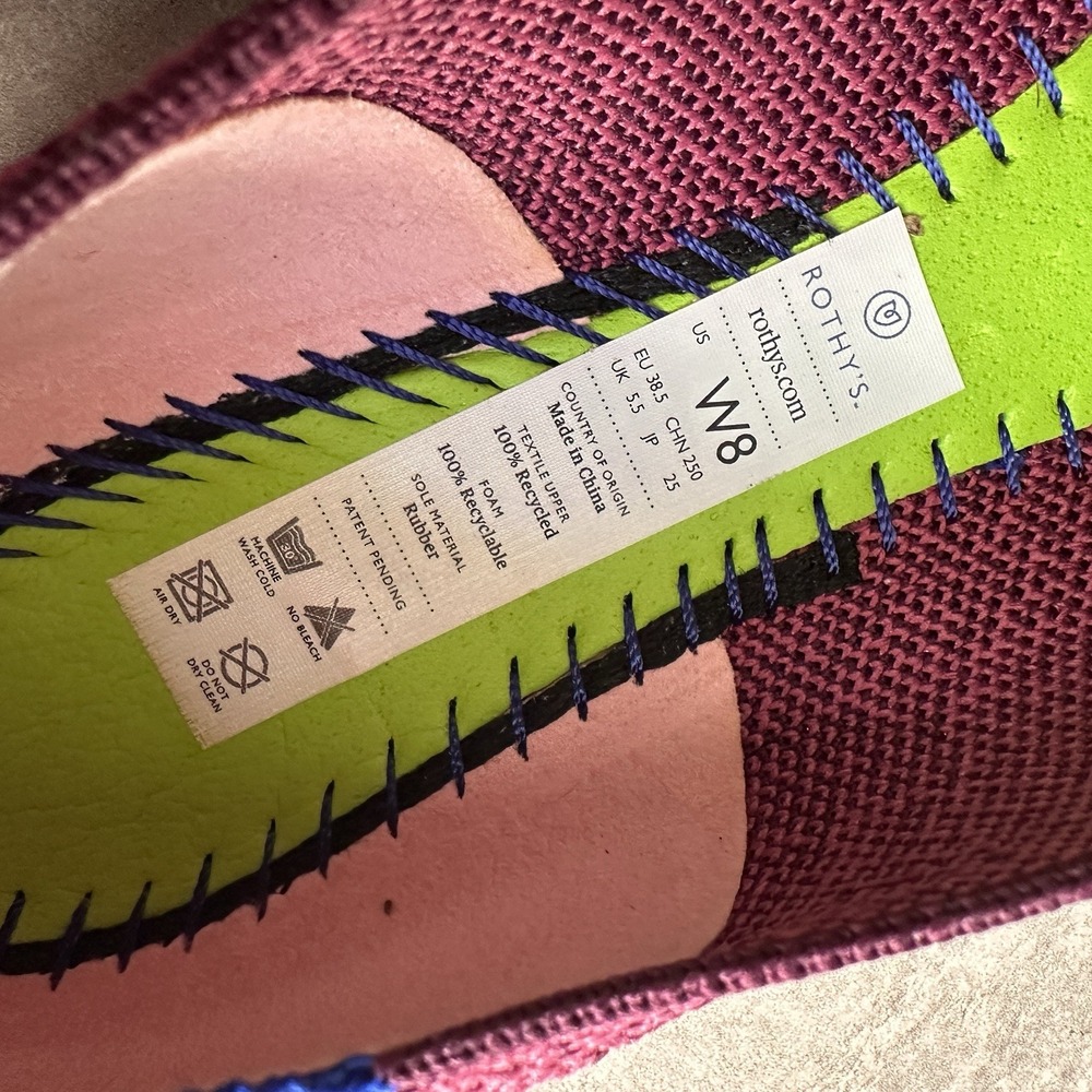 Rothys The Point Fig Python Snake Print Toe Limit… - image 8